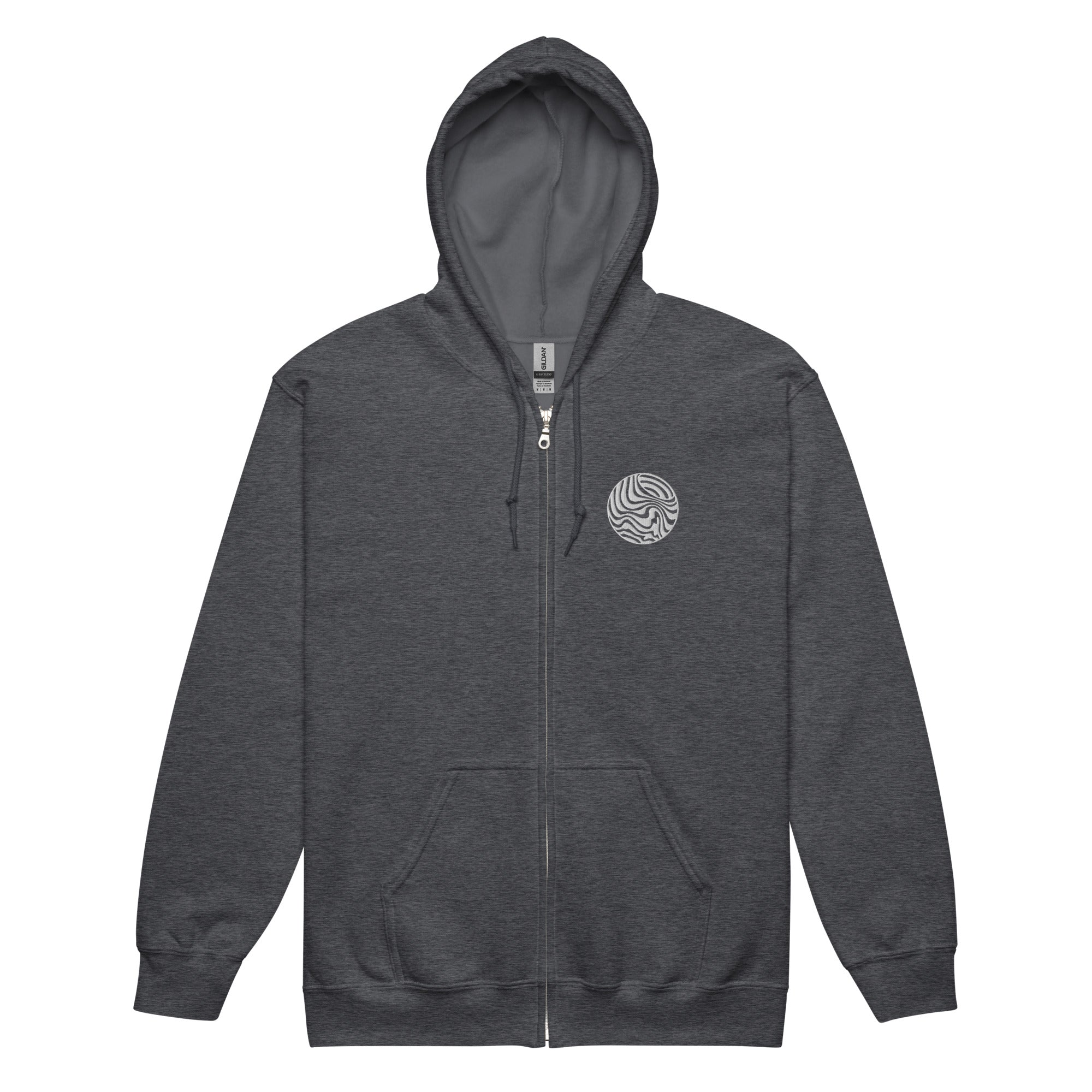 Wobz Logo Unisex Zip Hoodie